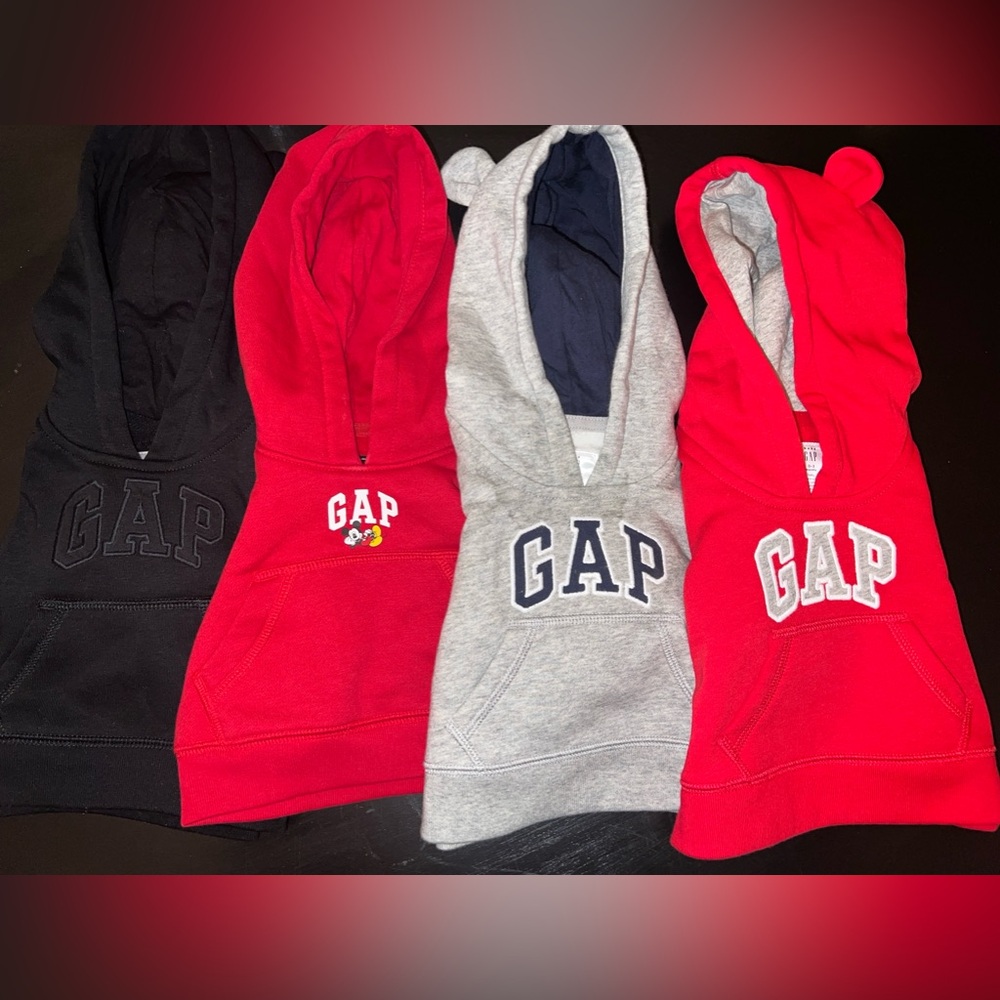 GAP BABY HOODIES (SET OF 4)